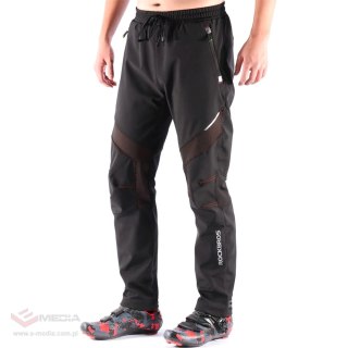 Spodnie rowerowe Rockbros YPK1007R rozmiar XL - czarne