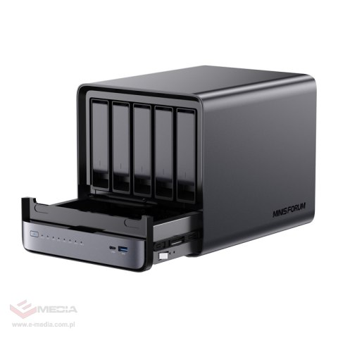 Mini PC MINIS FORUM NAS N5 Ryzen 7 255 16GB+128GB