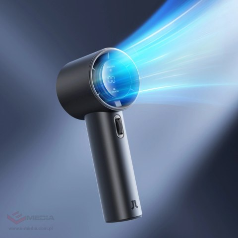 Mini dmuchawa Jisulife Handheld Fan Pro1 S 5000mAh FA53PRO przenośny wiatraczek wentylator USB metalowy - ciemnoszary