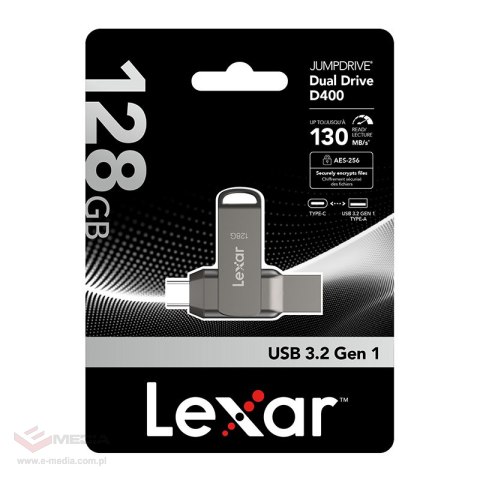 Pendrive Lexar Dual Type-C and Type-A USB 3.1 128GB