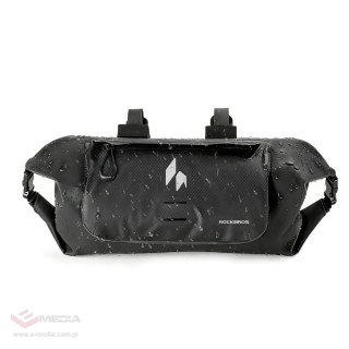 Torba rowerowa Rockbros AS-154 na kierownicę wodoodporna 8 l - czarna