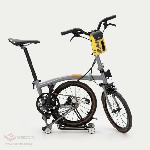 Torba rowerowa Rockbros AS-160 na kierownicę wodoodporna 1,3 l - żółta