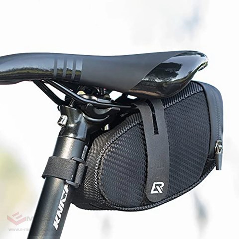 Torba rowerowa Rockbros B74 podsiodłowa 0,75 l - czarna