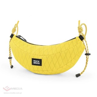 Torba rowerowa Rockbros H74 na kierownicę lub ramię typu banan 1,8 l - żółta