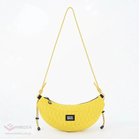 Torba rowerowa Rockbros H74 na kierownicę lub ramię typu banan 1,8 l - żółta