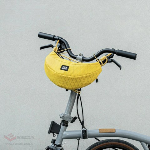 Torba rowerowa Rockbros H74 na kierownicę lub ramię typu banan 1,8 l - żółta