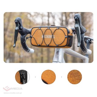 Torba rowerowa Rockbros TL001 ROAD TO SKY 1,9 l na kierownicę wodoodporna - pomarańczowa