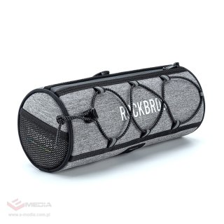 Torba rowerowa Rockbros TL002 ROAD TO SKY 1,5 l na kierownicę wodoodporna - szara