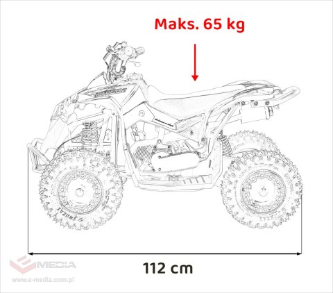Pojazd Quad Spalinowy RENEGADE 49CC Zielony