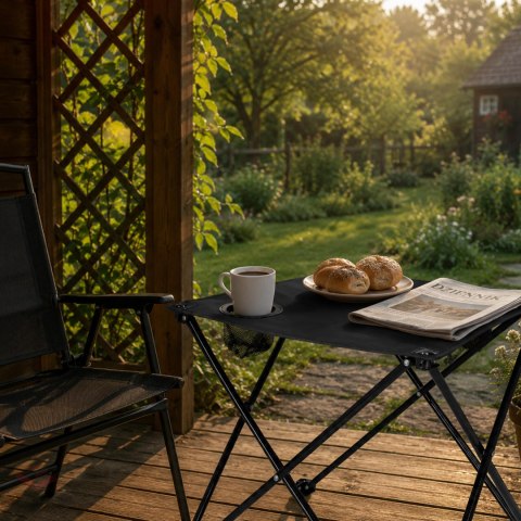 Stolik Składany Turystyczny Wędkarski na Balkon Biwak Ryby pod Namiot Etui