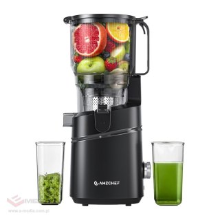 Wyciskarka wolnoobrotowa AMZCHEF SJ-036CBK (czarna)