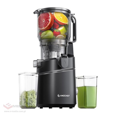 Wyciskarka wolnoobrotowa AMZCHEF SJ-036CBK (czarna)