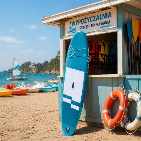 Deska Sup Paddle Board do Pływania Pompowana Standu Up + Akcesoria 320 cm