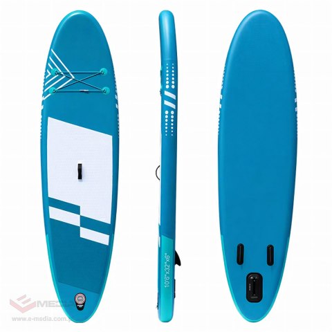 Deska Sup Paddle Board do Pływania Pompowana Standu Up + Akcesoria 320 cm