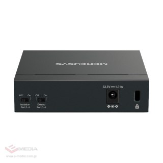 Switch Mercusys MS105GP, 5 portów 10/100/1000 Mb/s Gigabit