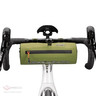 Torba rowerowa Rockbros AS-145 ROAD TO SKY na kierownicę wodoodporna 2 l - zielona