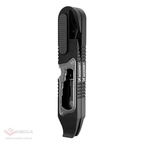 Zestaw kluczy Wozinsky WZK-L2 14w1 narzędzia rowerowe multitool imbusy łyżki do opon - czarny