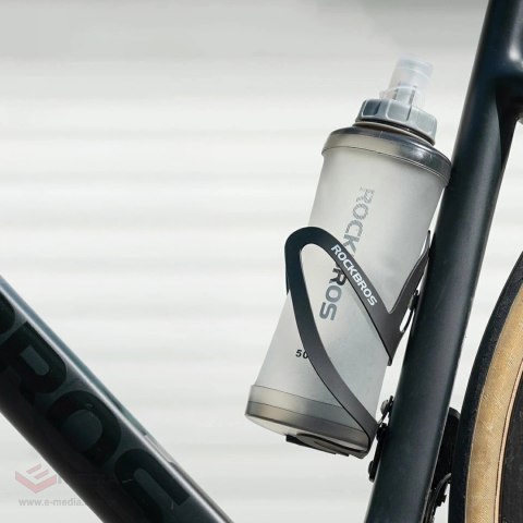 Bukłak Rockbros 350017001 soft flask miękki bidon do biegania 500 ml - biały