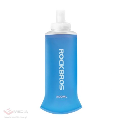 Bukłak Rockbros 35210027002 soft flask miękki bidon do biegania 500 ml - niebieski