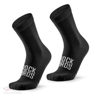 Skarpetki kolarskie Rockbros 49210016001 ROAD TO SKY 36-38 cm - czarne