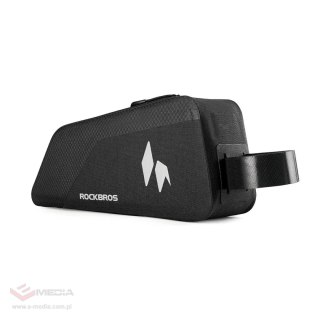 Torba na górną rurę Rockbros AS-151 RideMate wodoodporna - czarna