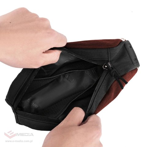 Torba rowerowa Rockbros G009 Flash Journey na górną rurę 0.8 l - czerwona