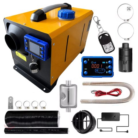 30 x Nagrzewnica Spalinowa Dmuchawa Olejowa Ogrzewanie WEBASTO 8Kw 12/24V bluetooth