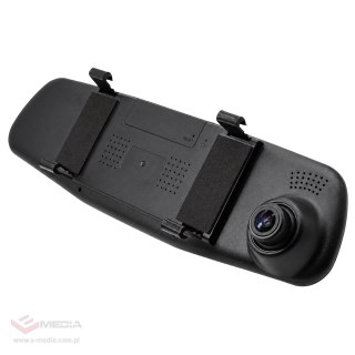 Wideorejestrator Kamera Samochodowa Lusterko Rejestrator Przód Tył Full HD