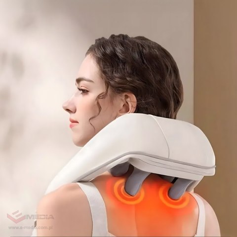 320 x Masażer Shiatsu do Szyi Karku Pleców Rozgrzewający Kołnierz Rozlużniający