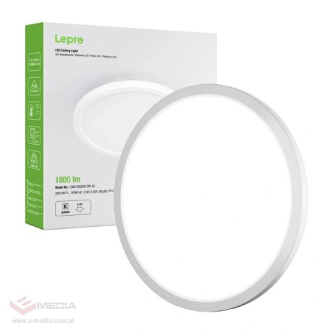 Lampa sufitowa Lepro 1500038 18W 1800lm