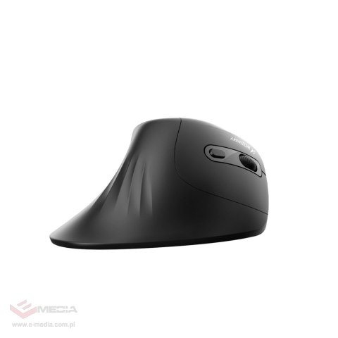Mysz bezprzewodowa Wozinsky WWM-1076 pionowa ergonomiczna 3600 DPI - czarna
