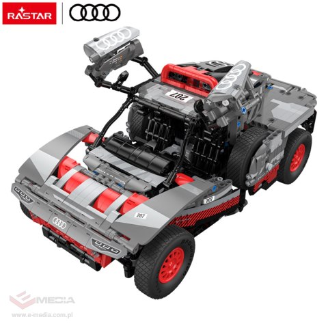 Autko Klocki 1:14 Audi RS Q e-tron Szary RASTAR