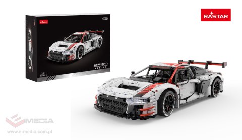 Autko Klocki 1:8 Audi R8 LMS GT3 Białe RASTAR
