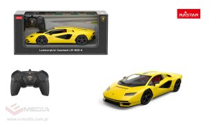 Autko R/C 1:16 Lamborghini Countach LPI 800-4 Żółty RASTAR