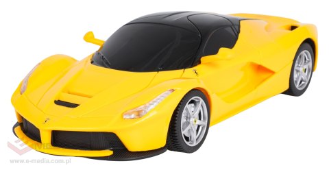 Autko R/C 1:24 Ferrari LaFerrari Żółte RASTAR