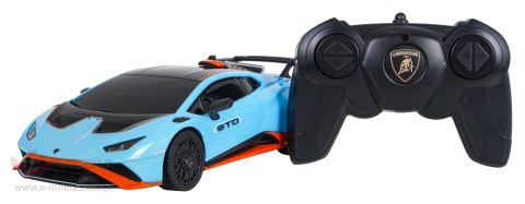 Autko R/C 1:24 Lamborghini Huracan STO Niebieskie RASTAR