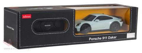 Autko R/C 1:24 Porsche 911 Dakar Miętowy RASTAR