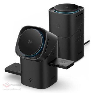 Ładowarka indukcyjna Spigen Essential EF223MS 3w1 QI2 - czarna