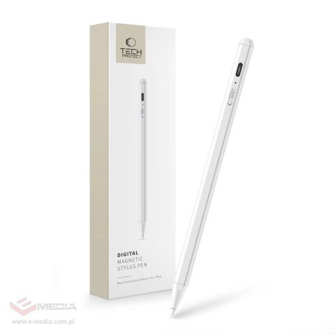 Rysik Tech-Protect Digital Stylus magnetyczny do iPada - biały