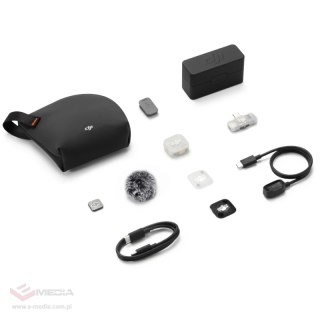 System mikrofonów bezprzewodowych DJI Mic Mini 2S,1TX,1RX i etui ładujące