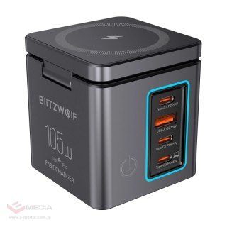 Ładowarka sieciowa BLITZWOLF BW-i113 105W GaN 3xUSB-C USB-A