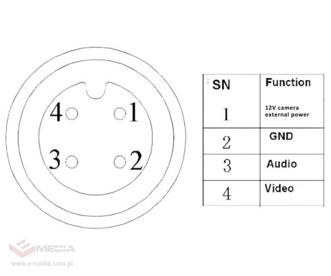 MOBILNA KAMERA AHD ATE-CAM-AHD650HD-V2 - 1080p 2.8 mm AUTONE