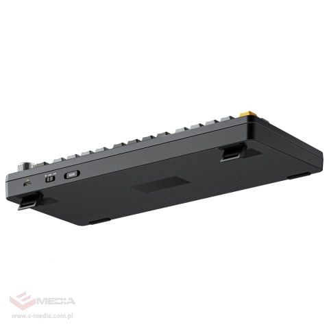 Klawiatura gamingowa Machenike K600-B82W bezprzewodowa mechaniczna podświetlana GR Silver Switch - czarna