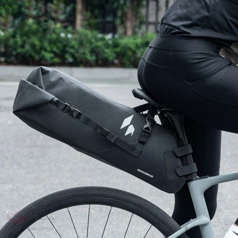 Torba podsiodłowa Rockbros AS-157 RideMate wodoodporna - czarna