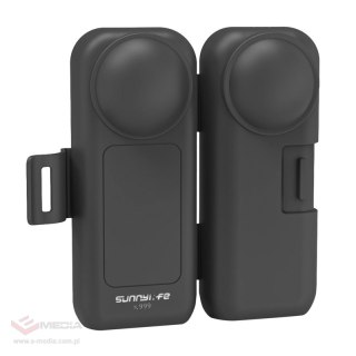 Etui SUNNYLIFE do Insta360 X5 z paskiem (czarne)