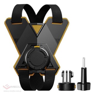 Uchwyt na kask motocyklowy PULUZ do kamery sportowej
