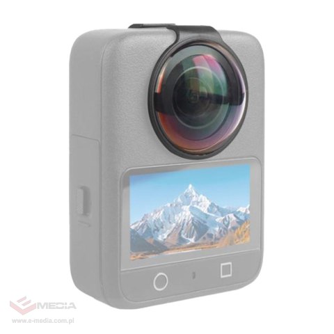 Hartowane Szkło Ochronne na Obiektyw PULUZ do DJI Osmo 360 (Czarne)