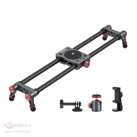 Karbonowa szyna z mocowaniem do kamery NEEWER CS1M (40 cm)