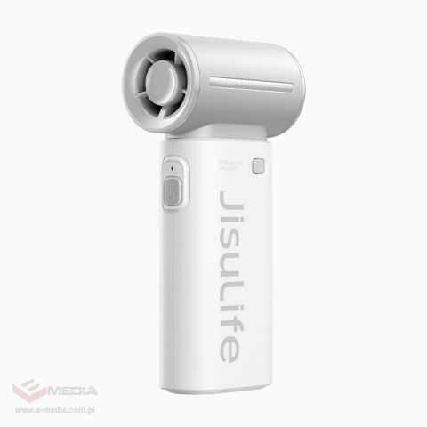 Mini dmuchawa Jisulife Handheld Fan Life9 3600mAh przenośny wiatraczek wentylator USB - szary