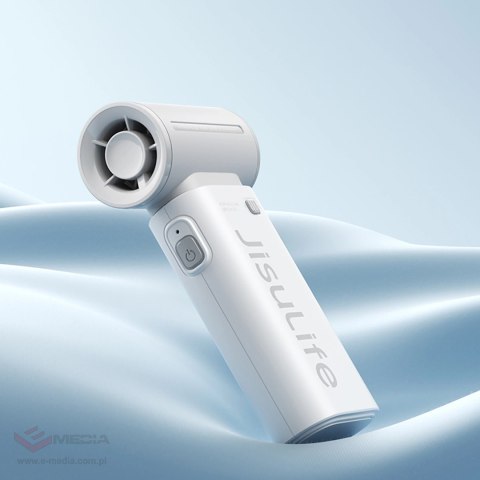 Mini dmuchawa Jisulife Handheld Fan Life9 3600mAh przenośny wiatraczek wentylator USB - szary